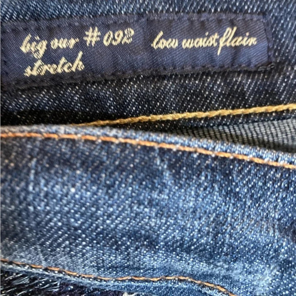 CITIZENS OF HUMANITY Big Sur Stretch Low Waist Flare Jeans #092 - Picture 8 of 9